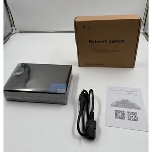 8 Port Gigabit PoE Switch With 2 Gigabit Uplink 802.3af/at Compliant 120W